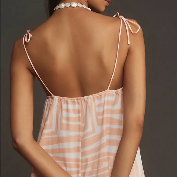 Maeve Sleeveless Flounce Swing Mini Dress - Picture 2 of 6